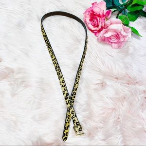 Leopard Print Belt